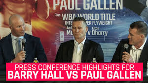 The show will stream live on espn+ in the us. Barry Hall Vs Paul Gallen Press Conference Highlights Youtube