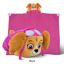 The Paw Patrol Hooded Blanket Hammacher Schlemmer