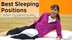 The 2 Best Sleeping Positions After Hysterectomy Or Prolapse Surgery Youtube