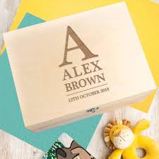 Great gift ideas for christmas or birthdays. Amazon Com Personalized Wooden Keepsake Box For Kids Baby Name Gifts For Christening Kids Personalized Gifts Initial Gifts For Kids Gift New Mom Handmade