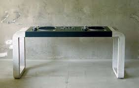 Cemented Turntable Tables Dj Table Dj Room Dj Booth