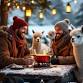 Fondue surrounded by alpacas event image