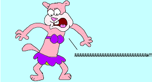 Check out the next episode of sheriff sandy cheeks showing her texas lasso skills! Sandy Cheeks Pelt Is Gone She S Bald By Mjegameandcomicfan89 On Deviantart