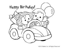 Birthday Card Coloring Page Cat Pin On Kids Birthday Party Ideas
