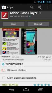 Adobe flash player 11 apk is the official application of adobe for viewing any flash content from videos to games on any type of android device. Flash Player Apk For Android 4 1 Jelly Bean Devices Direct Download Flash 11 1 Apk