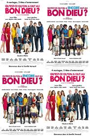 A catholic french couple sees their life upside down when their four daughters get married to men of different religion and origins. Qu Est Ce Qu On A Fait Au Bon Dieu Saga Posters The Movie Database Tmdb