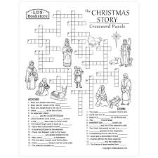 Printable christmas crossword puzzles for kids. Christmas Story Crossword Puzzle Printable