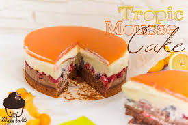 Tropic Mousse Cake Mann Backt Leckere Torten Kuchen Und Torten Backen