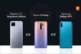 Realme C15 Qualcomm Edition vs Redmi 9 ...