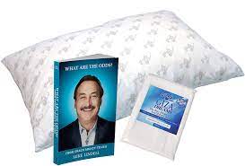 Superhero mike lindell keeps pushing forward against the entire corrupt media. Amazon Com Mypillow Standard Pillow With Pillowcase And Book Bundle What Are The Odds By Mike Lindell Home Kitchen
