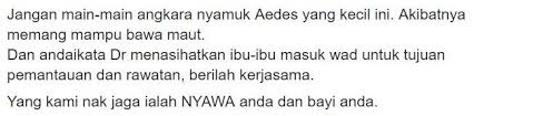 Check spelling or type a new query. Jangan Main Main Denggi Masa Hamil Boleh Akibatkan Bayi Lahir Tak Cukup Bulan Atau Janin Mati Dalam Kandungan Pa Ma