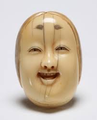 Mask of Okame, goddess of mirth