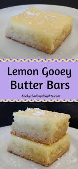 Lemon Gooey Butter Bars Recipe Gooey Butter Cookies Butter Cake Bars Gooey Lemon Bars