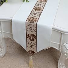 Fashion Simple Table Runner Mediterranean Dining Table Coffee Table Flag Bed Runner M 33x200cm 13x79inch Cool Furniture Decor Furniture