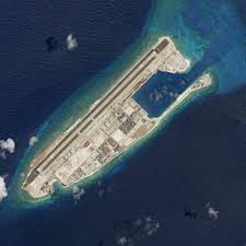 U S Could Take Down Man Made Islands In South China Sea If It Needed To Says Pentagon Official China has begun operating a lighthouse on one of its artificial islands in the south china sea near where a u.s.