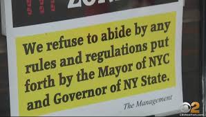 The gop's national push to enact hundreds of new election restrictions could strain. Covid In Nyc In Response To New Restrictions Staten Island Restaurant Declares Itself An Autonomous Zone Cbs New York