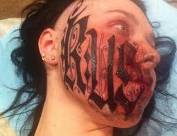 Small tattoos arrive in various styles and you may choose according to your own personal taste. Russian Woman S Boyfriend S Name Tattooed On Face After First Date