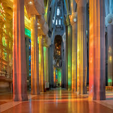 Take a tour inside la sagrada familia. La Sagrada Familia On Twitter The Colours Of Light Inside The Sagradafamilia Create Unique Contrasts All Throughout The Day