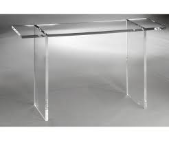 Megan Console Table Console Table Acrylic Furniture Wine Glass Storage