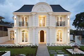 30 Amazing Exterior Home Design Idea With Villa Style Exterior Exteriorhomedesign Homedesignideas House Designs Exterior House Exterior Facade House