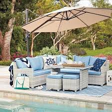 Patio Furniture Sets Collections Folding Tables Chairs More Bed Bath Beyond Patio Furniture Layout Outdoor Furniture Ideas Backyards Patio Furniture