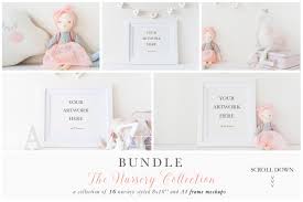 Download Nursery Frame Mockup Bundle 8x10 480248 Exhibition Design Bundles