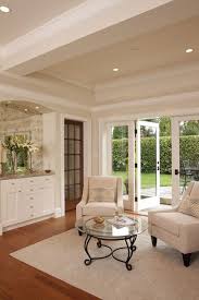 Andersen French Doors Living Room Traditional With Antique Mirror Arched Niche Area Rug A Interior Design Living Room Kitchen Sitting Areas Sitting Area Design