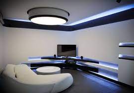 Led Furniture Lights Ideas Futuristic Interior Apartment Interior Design Futuristic Home