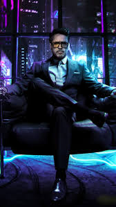 Tony Stark Cyberpunk 77 Iphone Wallpaper Iron Man Tony Stark Robert Downey Jr Iron Man Iron Man Hd Wallpaper