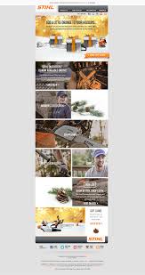 2014 Stihl Holiday Gift Guide Email Christmas Greeting Digital Marketing Handheld Outdoor Power Tools Marketing Email Marketing Power