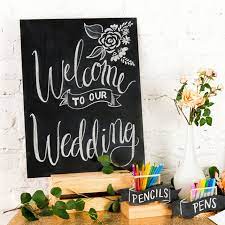 Make your own blackboard wedding signs & print at home. 3 Cheap And Easy Ways To Diy Chalkboard Wedding Signs Brit Co