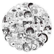 Ahegao Hentai 50pcs Stickers 