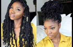 6 Ways To Make Your Natural Hair Grow Senegalese Twist Hairstyles Rope Twist Braids Twist Braids