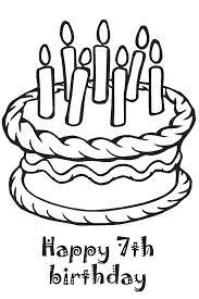 This is not an adult coloring book and the style is that of an ordinary child's coloring book. Happy Birthday Coloring Pages To Color In On Your Birthday