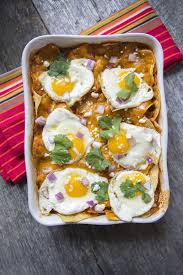 Red Chilaquiles For A Crowd Las Palmas Partnership Muy Bueno Cookbook Food Chilaquiles Mexican Food Recipes
