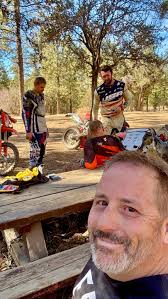 Woo Hoo 2025 🥳🎉!!! Happy New Year!!!, Dusted off the ol’ dirt bike for a  GREAT New Years Ride with friends old and new…. Thanks Greg & Dave!!  👏👊🏻I’m Completely GASSSED, but I still got it. 🤣💪🏻