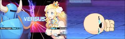 Both quote and curly brace appear as playable characters in the crossover fighting game blade strangers. New Blade Strangers Gameplay Featuring Shovel Knight Quote Gunvolt Solange Isaac And More