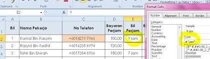 Cara nak kira gaji pekerja dan buat payslip dengan mudah. Tutorial Masukkan No Hp Kiraan Ot Kursus Komputer Perkeranian