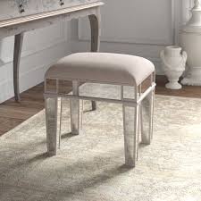 Mirrored vanity desk vanity room mirrored furniture vanity set closet vanity dresser vanity glass vanity vanity ideas my new room. Mirrored Vanity Chair Wayfair