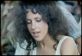 Grace Slick (Jefferson Airplane) at the Woodstock Festival, ca. August 17,  1969