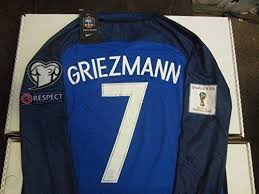 Barcelona long sleeve jersey 2008/2009. Nike Antoine Griezmann France Euro 2016 Blue Home Long Sleeve Soccer Jersey 1906005266