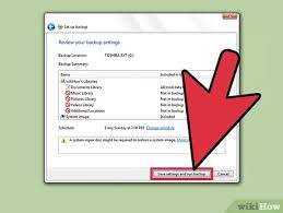 If you've never used windows backup before, or recently upgraded your version of windows, select set up backup, and then follow the steps in the wizard. How To Back Up Windows 7 10 Steps With Pictures Wikihow