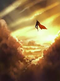 Superman Enjoy The Sunset Superman Art Superman Wallpaper Batman And Superman
