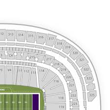 us bank stadium seating map us bank stadium seats view