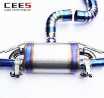 CEES Catback Exhaust For AUDI TTRS RS3 8J/8S 2.5T 2009-2022 Titanium alloy  Exhaust Pipe High Performance Car Exhaust System