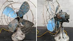 Sold and shipped by spreetail. Antique Hunter Table Fan Restoration Youtube