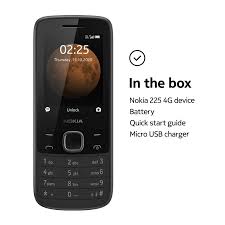 (if locked from fido/roger canada, please compose# . Nokia 225 4g 2 4 Inch Uk Sim Free Feature Phone Dual Sim Black Buy Online At Best Price In Uae Amazon Ae