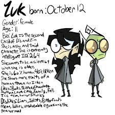 Invader Zim Oc By Pixelz01 Invader Zim Invader Zim Characters Invader Zim Dib