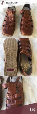 rieker tan comfort shoes womens size 40 rieker tan comfort