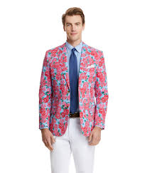 Outstanding fabric from one of italy's most renowned mills, ultra handsome in a windowpane pattern. Shop Floral Printed Sportcoat At Vineyard Vines